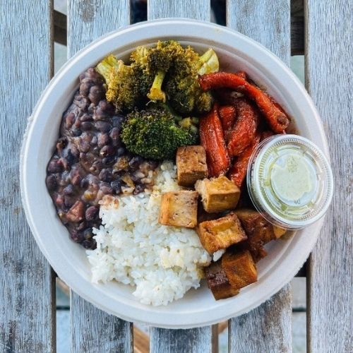 Vegan Plate at Homespun Kitchen